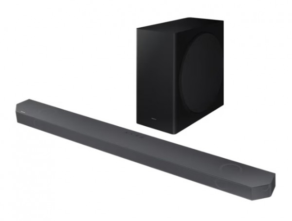 SOUNDBAR SAMSUNG HW Q800B 5.1.2 CANALI WIRELESS 11 ALTOPARLANTI 4K VIDEO  PASS HDR WIFI BLUETOOTH HDMI REFURBISHED NERO