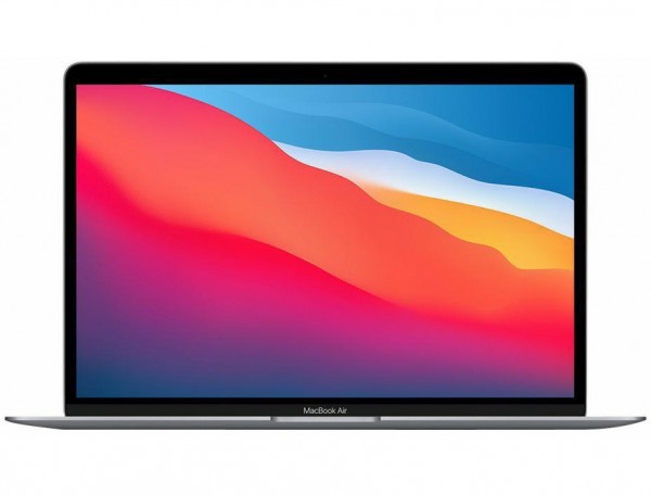 APPLE MACBOOK AIR 13.3" RETINA 2020 CHIP M1 OCTA CORE 8 GB RAM 256 GB SSD WEBCAM GRIGIO SIDERALE