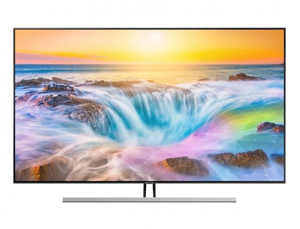 TV 55" SAMSUNG QE55Q85RAT QLED SERIE 8 Q85R 4K UHD SMART WIFI 3800 PQI HDMI USB CARBON SILVER