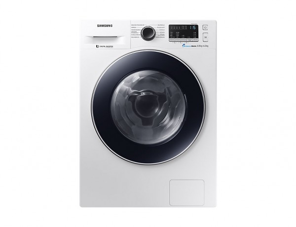 LAVASCIUGA (LAVATRICE / ASCIUGATRICE / LAVA E ASCIUGA) SAMSUNG WD8AM4433JW 8+6 KG 1400 GIRI CARICO FRONTALE SMART CHECK DIGITAL INVERTER LIBERA INSTALLAZIONE CLASSE A