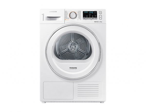 ASCIUGATRICE SAMSUNG DV80M5010IW / DV80M50101W 8 KG CARICO FRONTALE POMPA DI CALORE SMART CHECK DISPLAY LED LIBERA INSTALLAZIONE CLASSE A+++