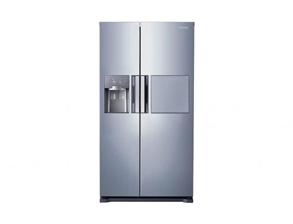 FRIGORIFERO SAMSUNG SIDE BY SIDE RS7687FHCSL 543 L INOX LIBERA INSTALLAZIONE NO FROST INVERTER DISPENSER ACQUA E GHIACCIO CLASSE A+