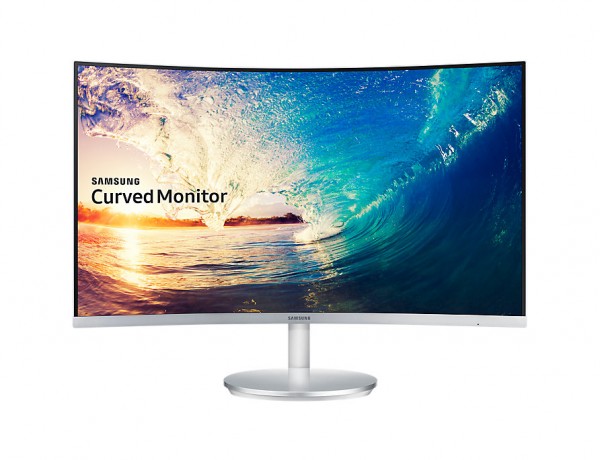 MONITOR 27" SAMSUNG LC27F591FDUXEN / C27F591 LED CURVO FULL HD CORNICE ULTRA SOTTILE ALTOPARLANTE INTEGRATO HDMI ARGENTO