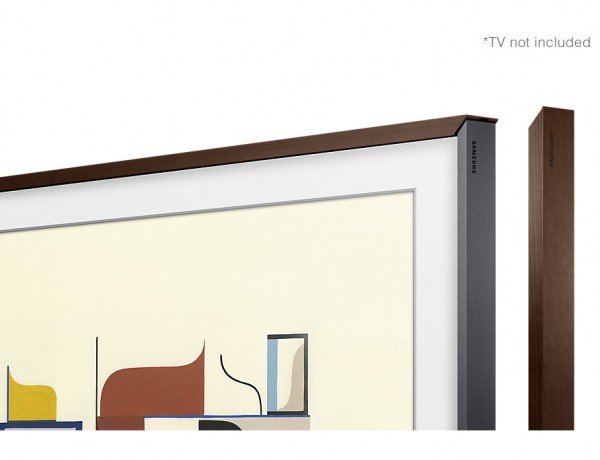 CORNICE THE FRAME 65" SAMSUNG VG SCFM65DW NOCE ALLUMINIO / LEGNO PER TV LS003 SAMSUNG