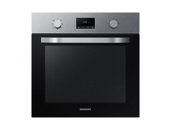 FORNO SAMSUNG AD INCASSO NV70K1340BS SERIE AVANT 60 CM 70 L 1700 W DOPPIA VENTOLA DISPLAY LED INOX CLASSE A