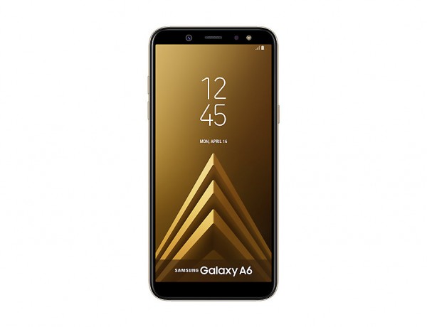 SMARTPHONE SAMSUNG GALAXY A6 SM A600F DUAL SIM 32 GB OCTA CORE 5.6" SUPER AMOLED 16 MP 4G LTE WIFI BLUETOOTH ANDROID GOLD