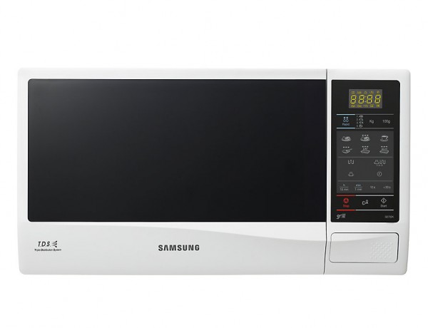 FORNO MICROONDE SAMSUNG GE732K 20 L 750 W GRILL DISPLAY LED 6 LIVELLI DI POTENZA LIBERA INSTALLAZIONE BIANCO