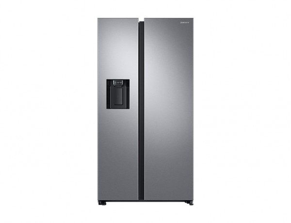 FRIGORIFERO SAMSUNG SIDE BY SIDE RS68N8242SL SERIE 8000 INOX 617 L NO FROST PREMIUM DISPENSER ACQUA E GHIACCIO LIBERA INSTALLAZIONE CLASSE A+++