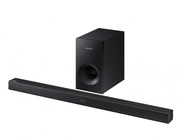 SOUNDBAR SAMSUNG HW K360 2.1 CANALI 120 W WIRELESS 5 MODALITÀ DI SUONO USB HOST BLUETOOTH NERO