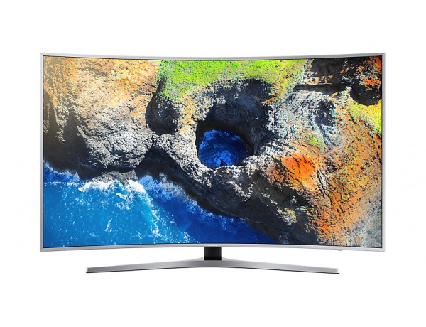 TV 65" SAMSUNG UE65MU6500 LED SERIE 6 CURVO 4K ULTRA HD SMART WIFI 1600 PQI HDMI USB ARGENTO