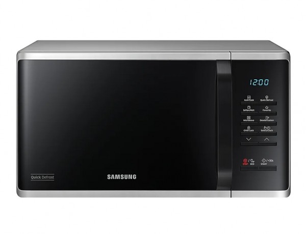 FORNO MICROONDE SAMSUNG MS23K3513AS / MG23K3513AS 23 L 800 W 6 LIVELLI DI POTENZA DISPLAY LED LIBERA INSTALLAZIONE SILVER