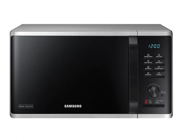 FORNO MICROONDE SAMSUNG MS23K3555ES / MG23K3515AS 23 L 1150 W 6 LIVELLI DI POTENZA ECO MODE DISPLAY LED LIBERA INSTALLAZIONE SILVER