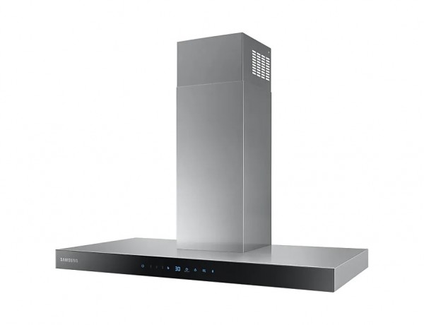 CAPPA PER CUCINA SAMSUNG NK36N5703BS A PARETE 90 CM FILTRO IN ALLUMINIO LAVABILE ILLUMINAZIONE LED CONTROLLO TOUCH 4 VELOCITA' DI ASPIRAZIONE CLASSE A NERO / INOX