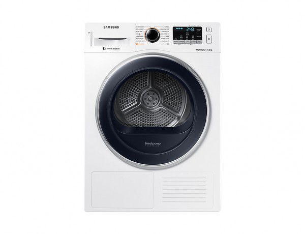 ASCIUGATRICE SAMSUNG DV80M5210QW / DV80M5210IW 8 KG FRONTALE POMPA DI CALORE SMART CHECK LIBERA INSTALLAZIONE CLASSE A+++