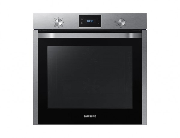 FORNO MULTIFUNZIONE SAMSUNG AD INCASSO NV75K3340RS SERIE AVANT 60 CM 75 L DOPPIA VENTOLA DISPLAY LED INOX CLASSE A