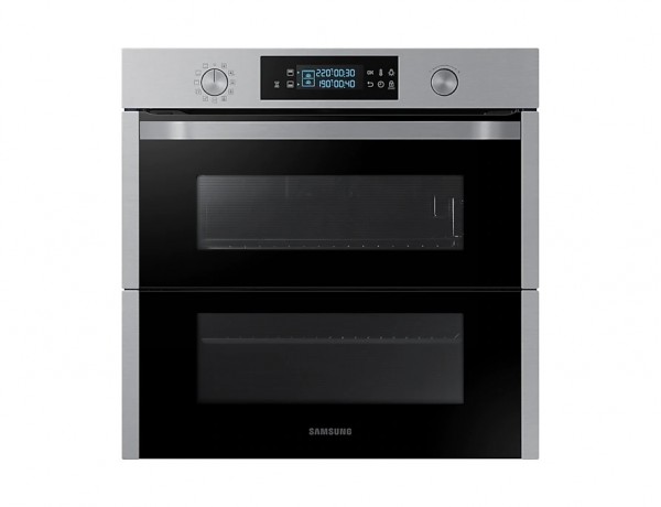 FORNO SAMSUNG AD INCASSO NV75N5641BS MULTIFUNZIONE SERIE AVANT DOPPIA PORTA 60 CM 75 L DUAL COOK FLEX 1200 W INOX CLASSE A+