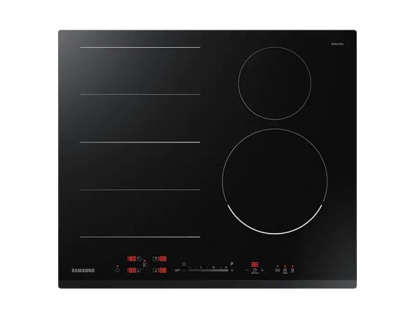 PIANO COTTURA SAMSUNG NZ64N7757GK / NZ64N7777GK 60 CM VETROCERAMICA A INDUZIONE 4 FUOCHI CONTROLLI TOUCH BLUETOOTH WIFI NERO