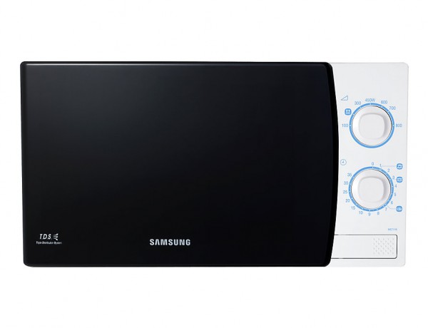 FORNO MICROONDE SAMSUNG ME711K 20 L 800 W LIBERA INSTALLAZIONE 7 LIVELLI DI POTENZA BIANCO / NERO