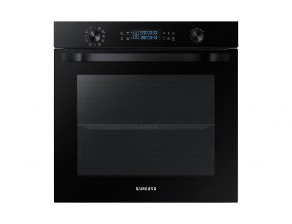 FORNO SAMSUNG AD INCASSO NV75K5541RB / NV75K5541RM 60 CM 75 L DUAL COOK DISPLAY LED PULIZIA CATALITICA NERO CLASSE A