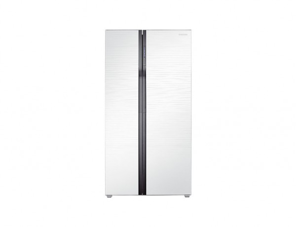 FRIGORIFERO SAMSUNG SIDE BY SIDE RS552NRUA1J 538 L BIANCO NO FROST DIGITAL INVERTER LIBERA INSTALLAZIONE CLASSE A+