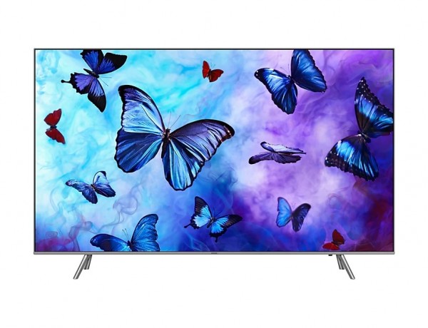 TV 55" SAMSUNG QE55Q6FNAT QLED SERIE 6 Q6FN 4K UHD SMART WIFI 2800 PQI USB HDMI SILVER / INOX