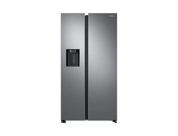 FRIGORIFERO SAMSUNG SIDE BY SIDE RS68N8322S9 SERIE 8000 INOX 617 L NO FROST PREMIUM DISPENSER ACQUA E GHIACCIO CLASSE A+++