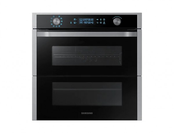 FORNO SAMSUNG AD INCASSO NV75N7677RS MULTIFUNZIONE DUAL COOK FLEX SERIE DEFENSE DOPPIA PORTA 60 CM 75 L 1600 W WIFI INOX CLASSE A+ 24 MESI GARANZIA UFFICIALE