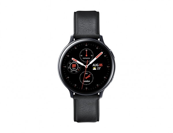 SMARTWATCH SAMSUNG GALAXY WATCH ACTIVE2 44 MM STAINLESS STEEL SM R820 1.4" SUPER AMOLED 4 GB DUAL CORE WIFI BLUETOOTH NERO