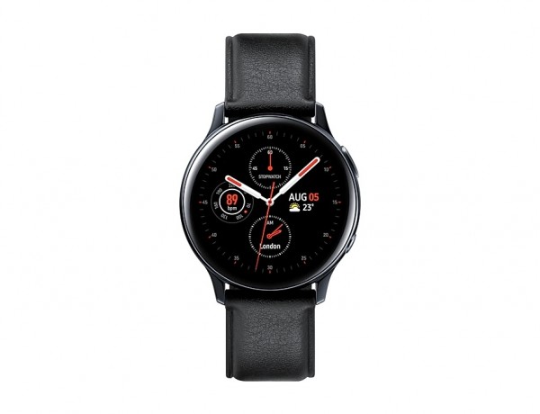 SMARTWATCH SAMSUNG GALAXY WATCH ACTIVE2 40 MM STAINLESS STEEL SM R830 1.2" SUPER AMOLED 4 GB DUAL CORE WIFI BLUETOOTH NERO