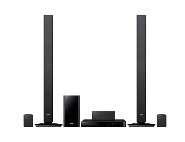 HOME THEATRE SAMSUNG HT J4530 5.1 CANALI 500 W FM 3D BLU RAY USB RECORDING 8 MODALITA' DI SUONO HDMI BLUETOOTH NERO