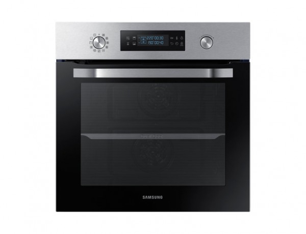 FORNO SAMSUNG NV66M3571BS ELETTRICO 60 CM 65 L AD INCASSO DUAL COOK DISPLAY LED 25 PROGRAMMI PULIZIA CATALITICA / VAPORE INOX CLASSE A