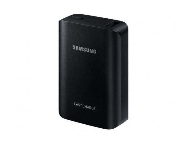 BATTERY PACK / POWER BANK / BATTERIA ESTERNA SAMSUNG EB PG930 UNIVERSALE 5100 MAH RICARICA RAPIDA PER SMARTPHONE E TABLET NERO