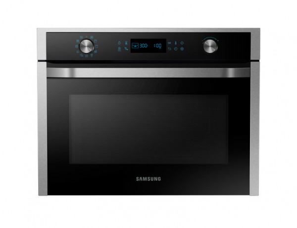 FORNO SAMSUNG NQ50J5530BS MULTIFUNZIONE COMPACT SERIE DEFENSE INCASSO PULIZIA A VAPORE 50 L MICROONDE GRILL INOX