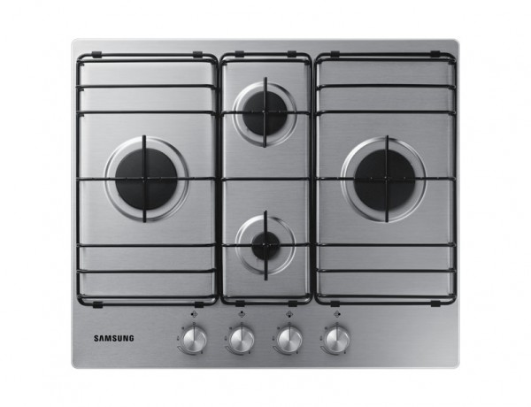 PIANO COTTURA SAMSUNG NA64H3110BS A GAS 60 CM 4 FUOCHI INOX
