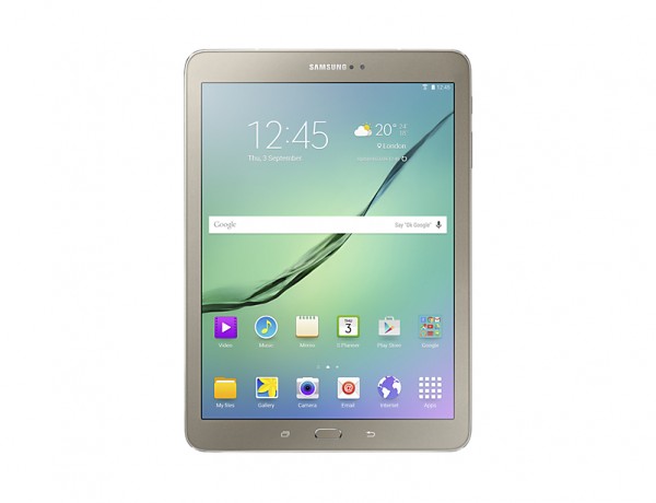 TABLET SAMSUNG GALAXY TAB S2 (2016) SM T819 9.7" SUPER AMOLED 32 GB OCTA CORE 4G LTE WIFI BLUETOOTH 8 MP ANDROID GOLD