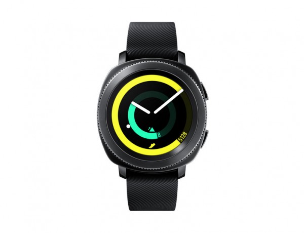 SMARTWATCH SAMSUNG GALAXY GEAR SPORT SM R600 (TAGLIA S) 1.2" SUPER AMOLED 4 GB 1 GHZ DUAL CORE BLUETOOTH NERO