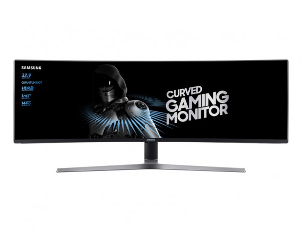 MONITOR BUSINESS GAMING 49" SAMSUNG LC49HG90DMUXEN QLED CURVO 4K UHD 144 HZ HDR HDMI HUB USB