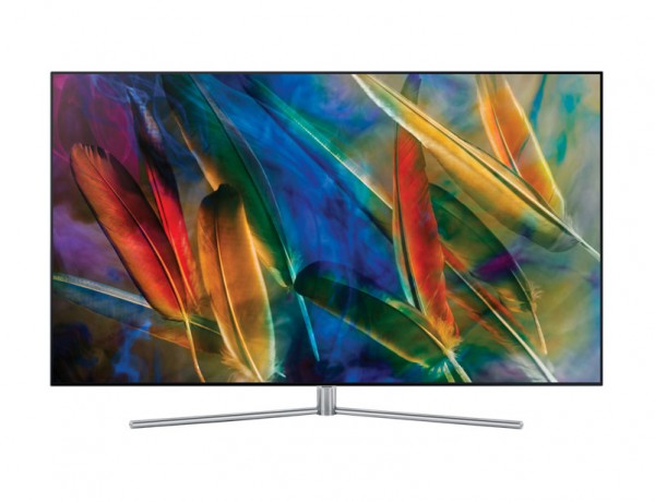 TV 75'' SAMSUNG QE75Q7FAMT QLED SERIE 7 Q7F 4K ULTRA HD SMART WIFI 3100 PQI HDMI USB ARGENTO