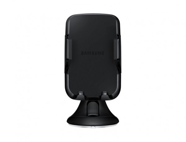 SUPPORTO AUTO UNIVERSALE SAMSUNG EE V200 A VENTOSA RUOTABILE A 360° PER SMARTPHONE DA 4" A 5.7" NERO