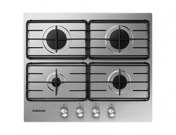 PIANO COTTURA SAMSUNG NA64H3110AS / NA64H3010BS 4 FUOCHI 60 X 50 INOX A GAS MANOPOLE