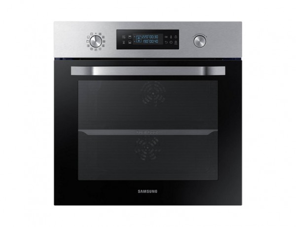 FORNO SAMSUNG NV66M3531BS ELETTRICO 60 CM 66 L AD INCASSO DUAL COOK DISPLAY LED 25 PROGRAMMI PULIZIA CATALITICA INOX CLASSE A