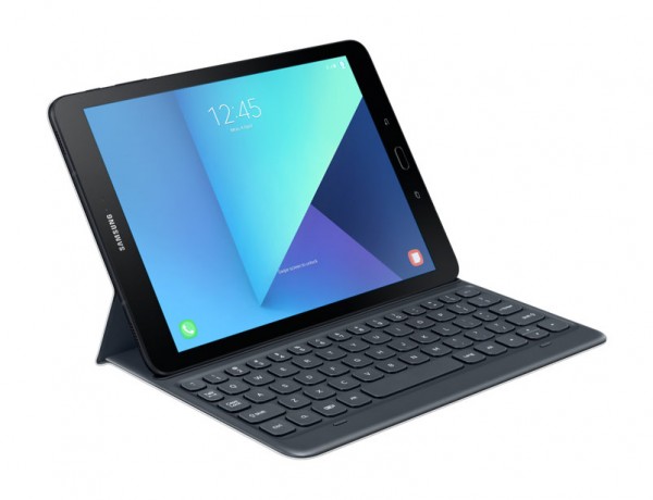 TABLET SAMSUNG GALAXY TAB S3 SM T820 9.7" SUPER AMOLED 32 GB QUAD CORE WIFI BLUETOOTH 13 MP ANDROID NERO + KEYBOARD COVER