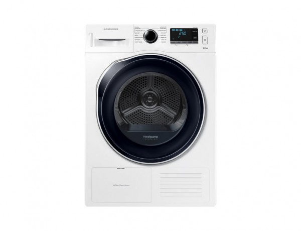 ASCIUGATRICE SAMSUNG DV80K6010CW / DV80M6210CW 8 KG CARICO FRONTALE POMPA DI CALORE SMART CHECK LIBERA INSTALLAZIONE CLASSE A++