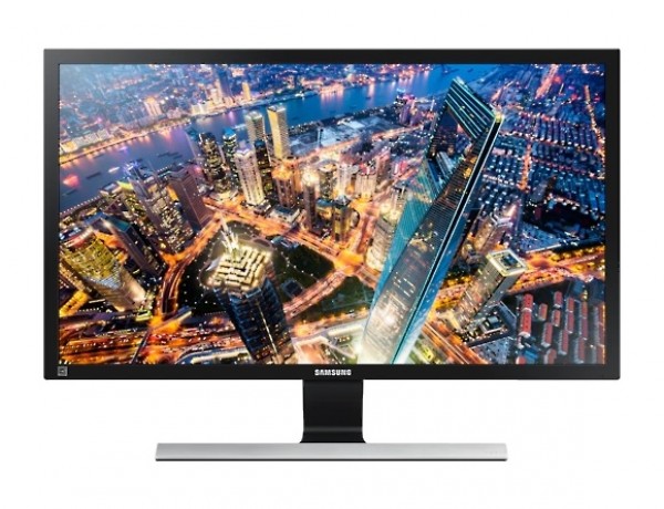 MONITOR BUSINESS PROFESSIONALE 28" SAMSUNG LU28E570DS / LU28E590DS LED 4K ULTRA HD HDMI NERO / ARGENTO