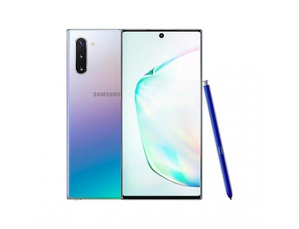 SMARTPHONE SAMSUNG GALAXY NOTE 10 SM N970F DUAL SIM 6.3" DYNAMIC AMOLED 256 GB OCTA CORE 4G LTE WIFI ANDROID AURA GLOW