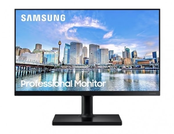 MONITOR BUSINESS 24" SAMSUNG LF24T450FQRXEN SERIE T45F FULL HD 75 HZ HDMI USB