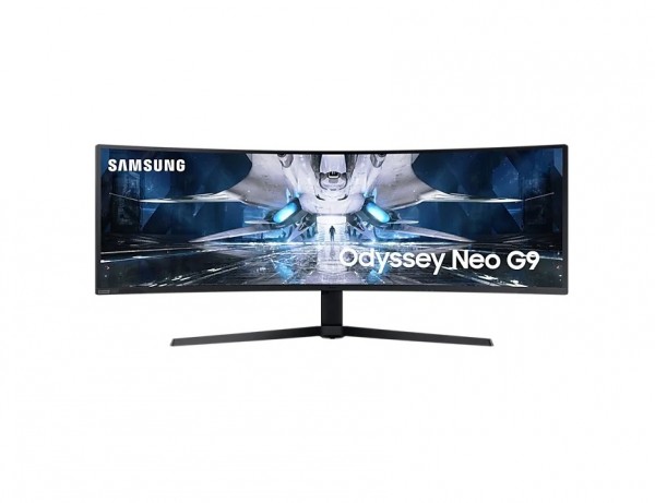 MONITOR GAMING ODYSSEY NEO G9 G95NA 49" SAMSUNG LS49AG950NUXEN DUAL QHD CURVO 240 HZ 1 MS HDR HDMI HUB USB BIANCO