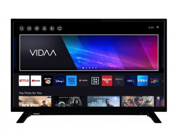 TV 32" TOSHIBA 32WV2363DA LED HD READY VIDAA 1200 PQI SMART WIFI HDI USB HDR MODALITA' HOTEL