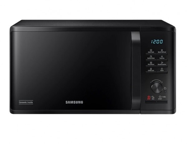 FORNO MICROONDE SAMSUNG MS23K3515AK / MG23K3515AK 23 L 800 W 6 LIVELLI DI POTENZA LIBERA INSTALLAZIONE NERO