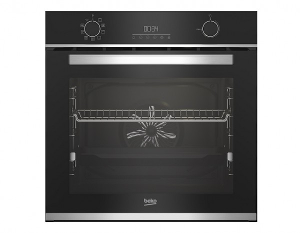 FORNO BEKO BBIMM13300XMPSE BEYOND MULTIFUNZIONE PIROLITICO B300 60 CM 72 L GRILL ELETTRICO TERMOVENTILATO 9 FUNZIONI PULIZIA A VAPORE INOX CLASSE A+